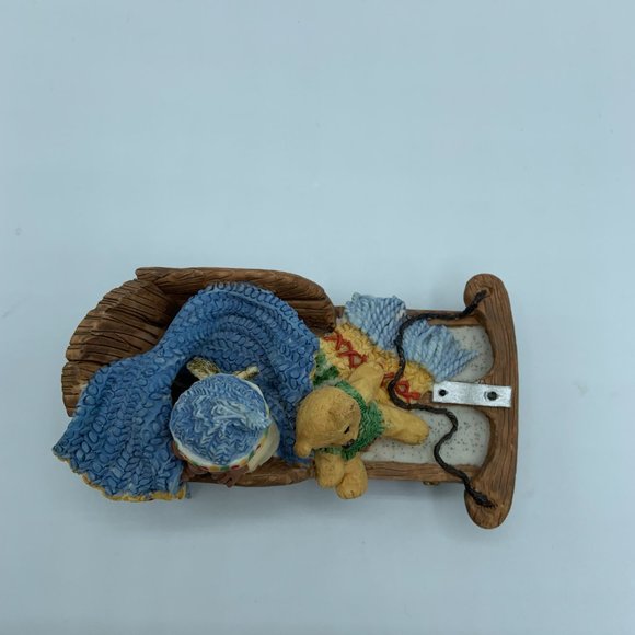 1998 Sarah's Attic Heavenly Peepers - Winter Fun - January - Picture 5 of 6